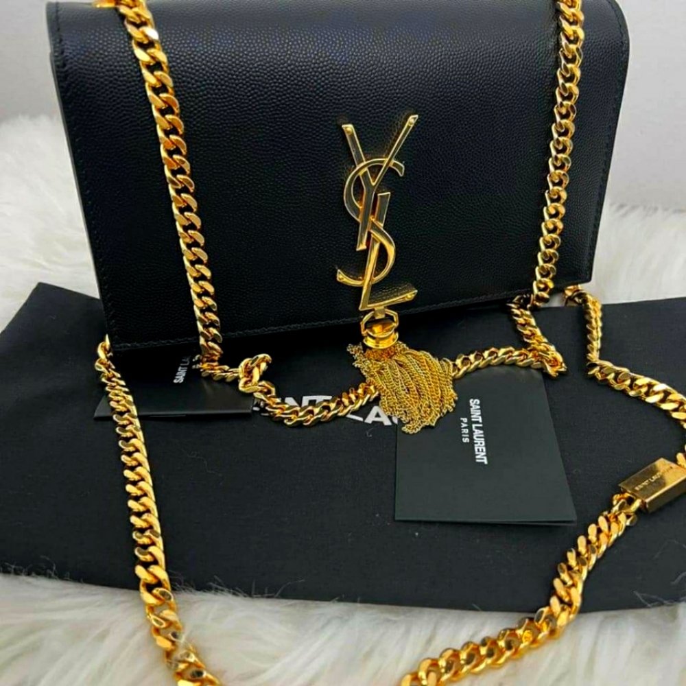 ALMOST NEW KATE TASSLED YSL WITH AUTHENTICITY CARD ONLY , NO BOX